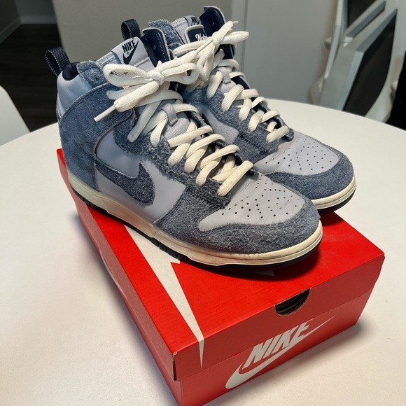 dunk high x notre midnight navy